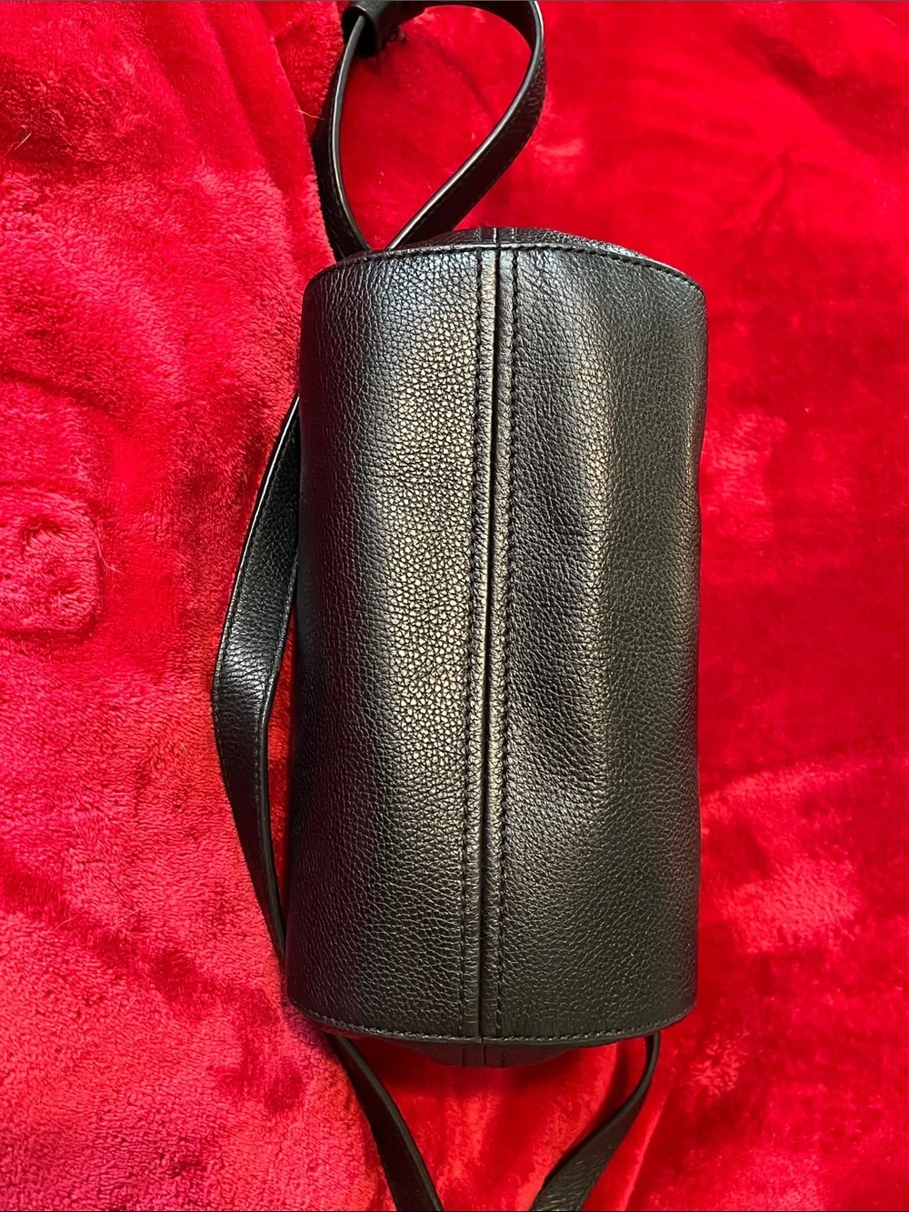 kate spade Black Pebbled Leather Crossbody Bag